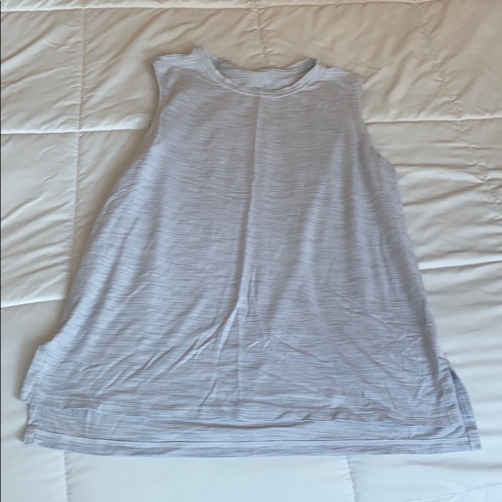 Lululemon Grey Muscle Tank